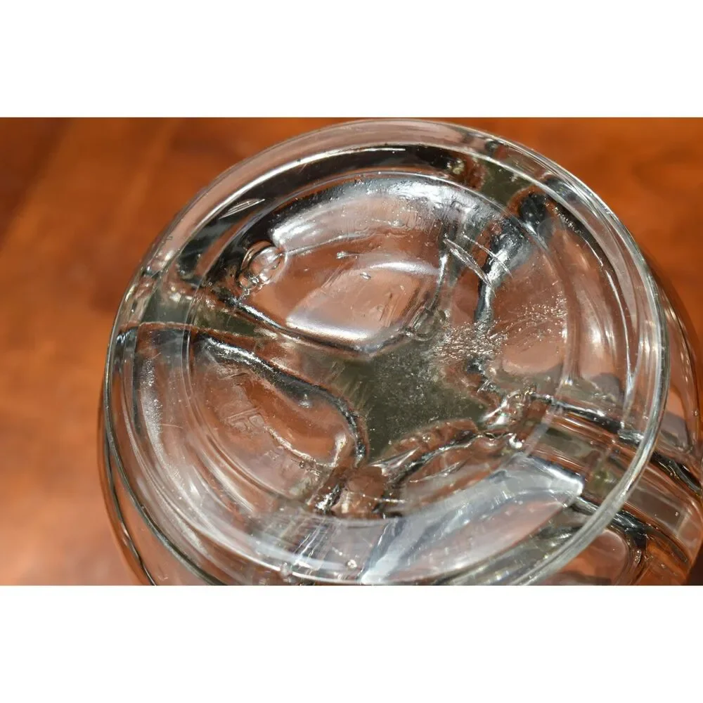 French Four Chamber Liqueur Decanter Made in France Quadrant Carafe No Stopper